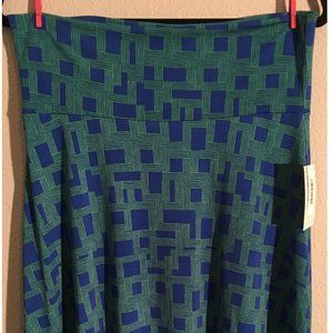 Lularoe L Azure Skirt